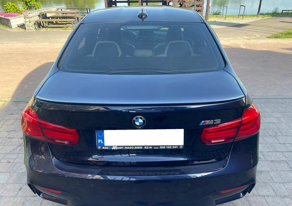 BMW M3 cena 179999 przebieg: 167000, rok produkcji 2016 z Głuszyca małe 407